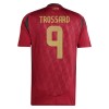 Maillot de Supporter Belgique Trossard 9 Domicile Euro 2024 Pour Homme